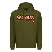 Army Green we out teacher Premium Hoodie - JahusDesignShop