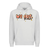 Dove Grey we out teacher Premium Hoodie - JahusDesignShop