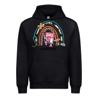 Black nurse life rainbow Urban Hoodie - JahusDesignShop