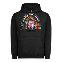 Pigment Black nurse life rainbow Urban Hoodie - JahusDesignShop