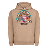 Pigment Burro nurse life rainbow Urban Hoodie - JahusDesignShop