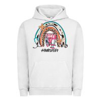 Pigment Lunar Rock nurse life rainbow Urban Hoodie - JahusDesignShop