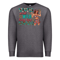 Charcoal Heather wanted and wild long live cowgirls Premium Sweatshirt - texasbilliewilder