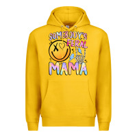 Lemon somebody's feral mama Premium Hoodie - JahusDesignShop