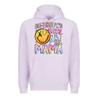 Lilac somebody's feral mama Premium Hoodie - JahusDesignShop
