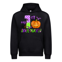 Black my first halloween pumpkin Urban Hoodie - AdoDesignShop