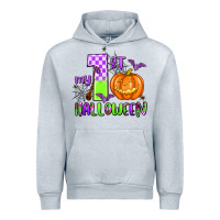 Heather Grey my first halloween pumpkin Urban Hoodie - AdoDesignShop