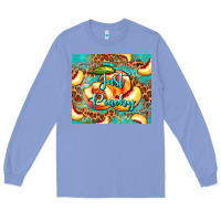 Colony Blue just peachy peach tumbler Long Sleeve Tee - BarkalooDesign