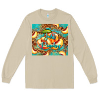 Mushroom just peachy peach tumbler Long Sleeve Tee - BarkalooDesign