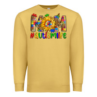 Antique Gold mom autismlife zillion Premium Sweatshirt - Zillion Design Studio