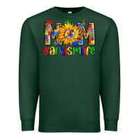 Sports Green mom autismlife zillion Premium Sweatshirt - Zillion Design Studio