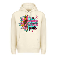 Sandshell sunflower in october we wear pink Premium Hoodie - AdoDesignShop
