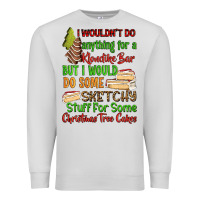 Dove Grey I wouldnt do anything for a klondike bar Premium Sweatshirt - RanaPortraitStore