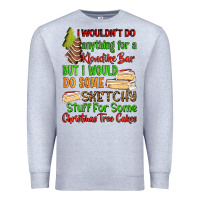Heather Grey I wouldnt do anything for a klondike bar Premium Sweatshirt - RanaPortraitStore