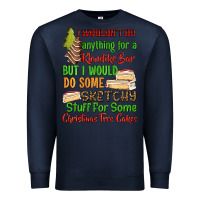 Navy I wouldnt do anything for a klondike bar Premium Sweatshirt - RanaPortraitStore