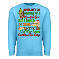 Ocean Blue I wouldnt do anything for a klondike bar Premium Sweatshirt - RanaPortraitStore