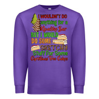 Purple I wouldnt do anything for a klondike bar Premium Sweatshirt - RanaPortraitStore