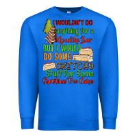 True Royal I wouldnt do anything for a klondike bar Premium Sweatshirt - RanaPortraitStore