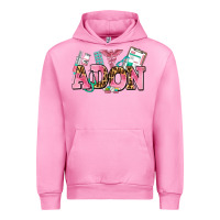 Fuchsia Pink adon nurse Urban Hoodie - AdoDesignShop