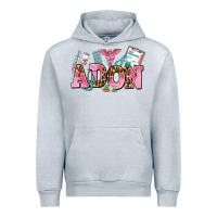 Heather Grey adon nurse Urban Hoodie - AdoDesignShop