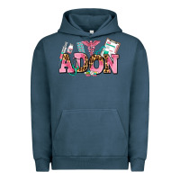 Pigment Midnight Navy adon nurse Urban Hoodie - AdoDesignShop