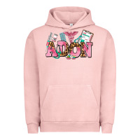 Pigment Salmon adon nurse Urban Hoodie - AdoDesignShop