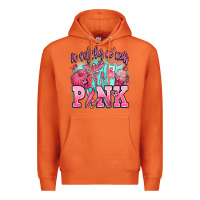 Carrot in october we wear pink Premium Hoodie - AdoDesignShop