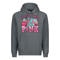Rock in october we wear pink Premium Hoodie - AdoDesignShop