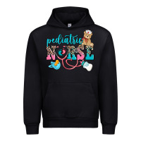 Black pediatric nurse Urban Hoodie - AdoDesignShop