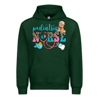 Forest Green pediatric nurse Urban Hoodie - AdoDesignShop