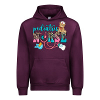 Mauve Wine pediatric nurse Urban Hoodie - AdoDesignShop