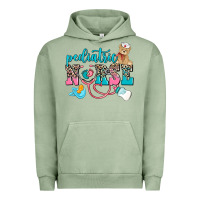 Pigment Oil Green pediatric nurse Urban Hoodie - AdoDesignShop
