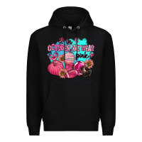 Black in october we wear pink american football Premium Hoodie - AdoDesignShop