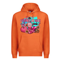 Carrot in october we wear pink american football Premium Hoodie - AdoDesignShop