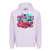 Lilac in october we wear pink american football Premium Hoodie - AdoDesignShop