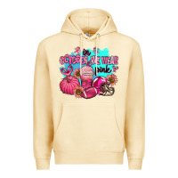 Pina Colada in october we wear pink american football Premium Hoodie - AdoDesignShop