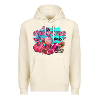 Tofu in october we wear pink american football Premium Hoodie - AdoDesignShop