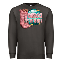 Smoke western disco cowgirl Premium Sweatshirt - texasbilliewilder