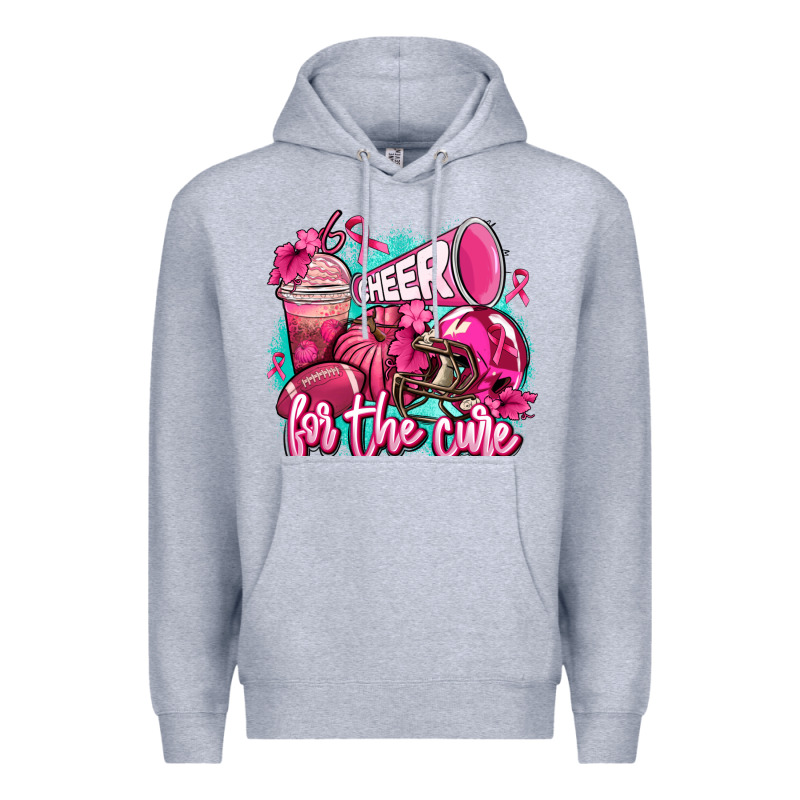 Cheer For The Cure Premium Hoodie by AdoDesignShop | Teevron