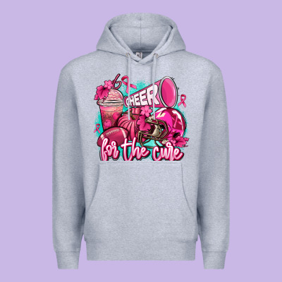 Cheer For The Cure Premium Hoodie Designed By Adodesignshop
