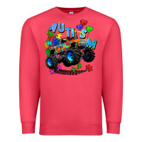 Cardinal monster truck autism Premium Sweatshirt - Zillion Design Studio