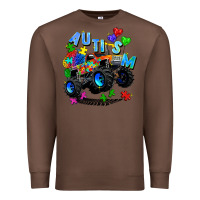 Chestnut monster truck autism Premium Sweatshirt - Zillion Design Studio