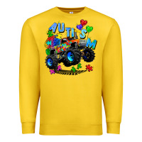 Lemon monster truck autism Premium Sweatshirt - Zillion Design Studio