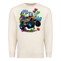 Sandshell monster truck autism Premium Sweatshirt - Zillion Design Studio