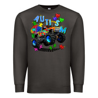 Smoke monster truck autism Premium Sweatshirt - Zillion Design Studio