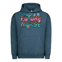 Pigment Midnight Navy future nurse Urban Hoodie - AdoDesignShop