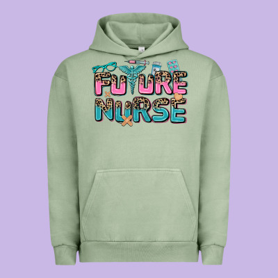 Future Nurse Urban Hoodie Designed By Adodesignshop