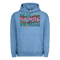 Pigment Pebble Blue future nurse Urban Hoodie - AdoDesignShop