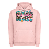 Pigment Salmon future nurse Urban Hoodie - AdoDesignShop