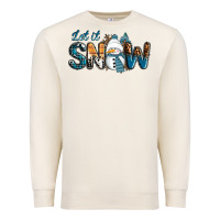Sandshell Let It Snow Snowman Premium Sweatshirt - RanaPortraitStore